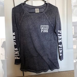 VS Pink 3/4 Sleeve Tee Size XS